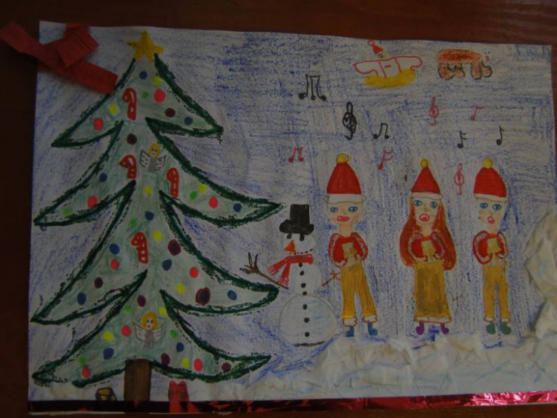 Obrady jury konkursu na kartkę świąteczną - Środa Śląska 2011