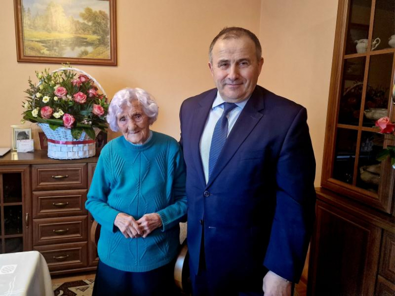 Setne urodziny mieszkanki Wróblowic