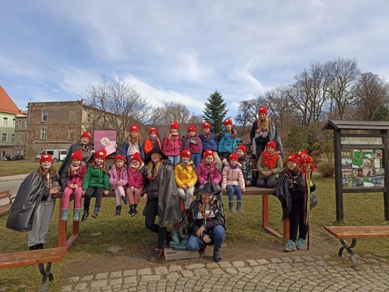 Malczyckie zuchy na Wyprawie Polarnej Zuchów w Kowarach