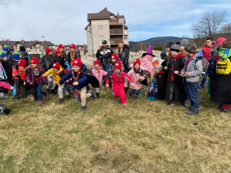 Malczyckie zuchy na Wyprawie Polarnej Zuchów w Kowarach