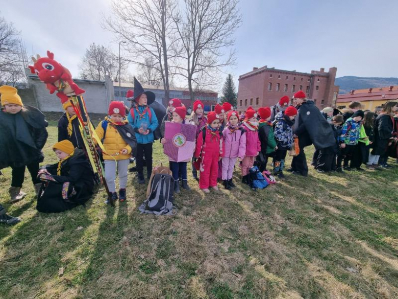 Malczyckie zuchy na Wyprawie Polarnej Zuchów w Kowarach
