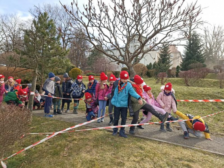 Malczyckie zuchy na Wyprawie Polarnej Zuchów w Kowarach