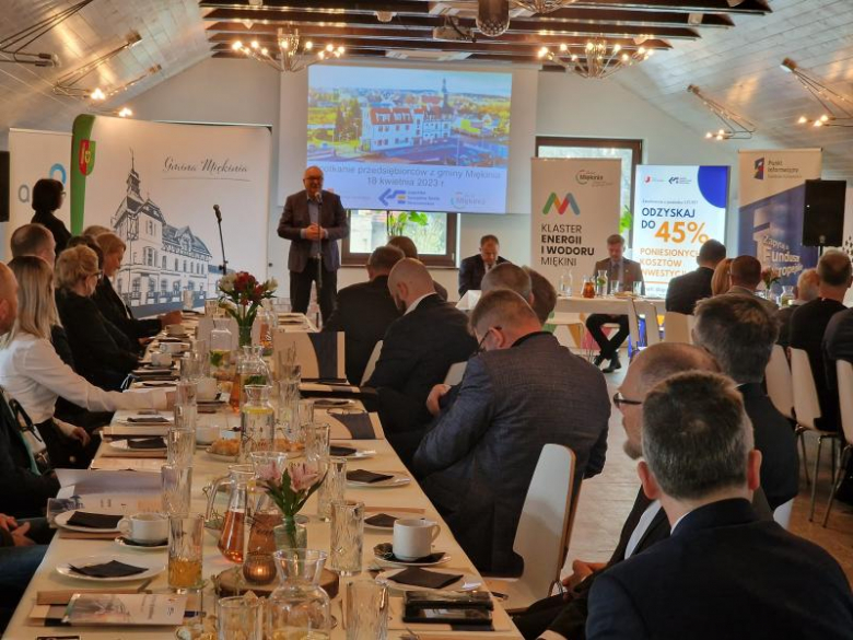 Spotkanie z przedsiębiorcami w Wilkszynie