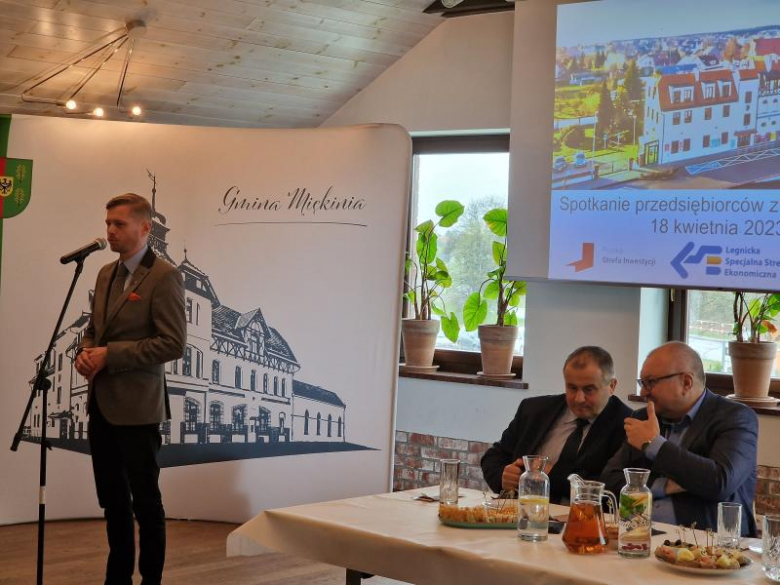 Spotkanie z przedsiębiorcami w Wilkszynie