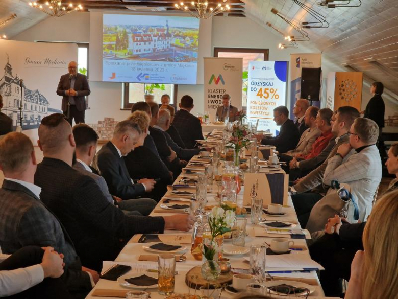 Spotkanie z przedsiębiorcami w Wilkszynie