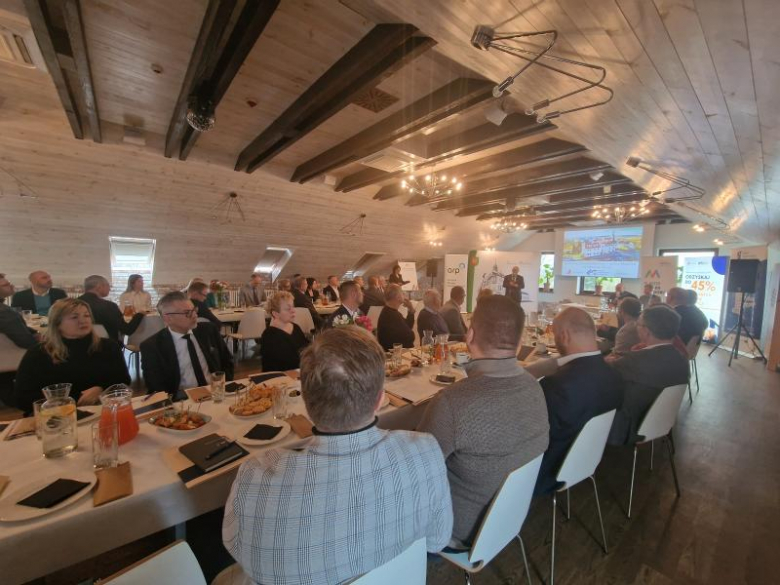 Spotkanie z przedsiębiorcami w Wilkszynie