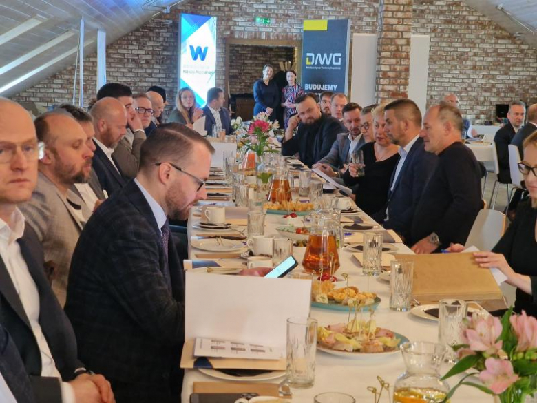 Spotkanie z przedsiębiorcami w Wilkszynie