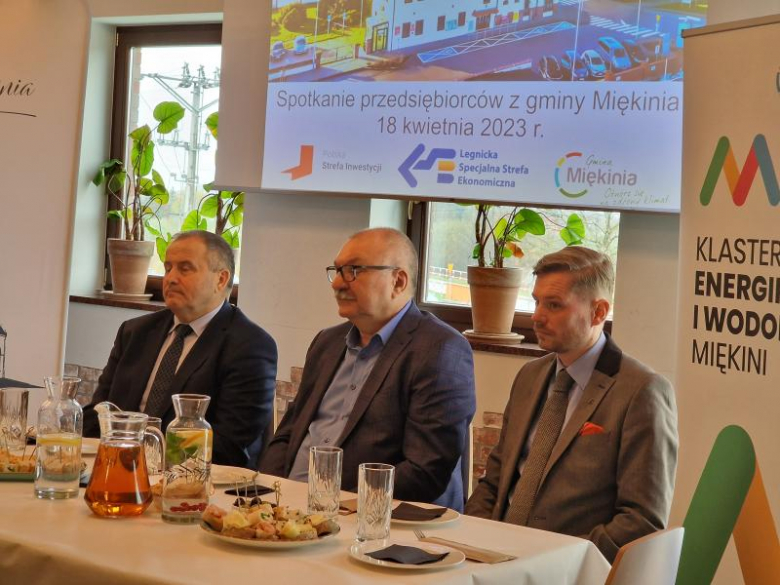 Spotkanie z przedsiębiorcami w Wilkszynie