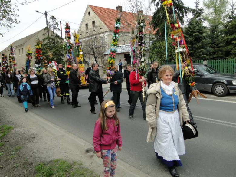 Konkurs na palmę wielkanocną - Piersno 2011