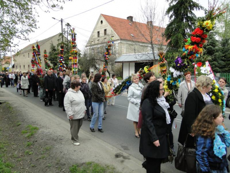 Konkurs na palmę wielkanocną - Piersno 2011