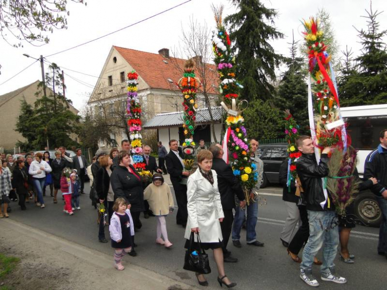 Konkurs na palmę wielkanocną - Piersno 2011