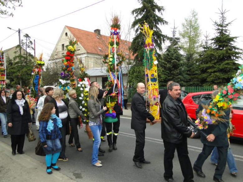 Konkurs na palmę wielkanocną - Piersno 2011