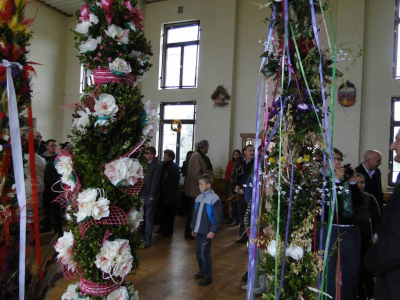 Konkurs na palmę wielkanocną - Piersno 2011