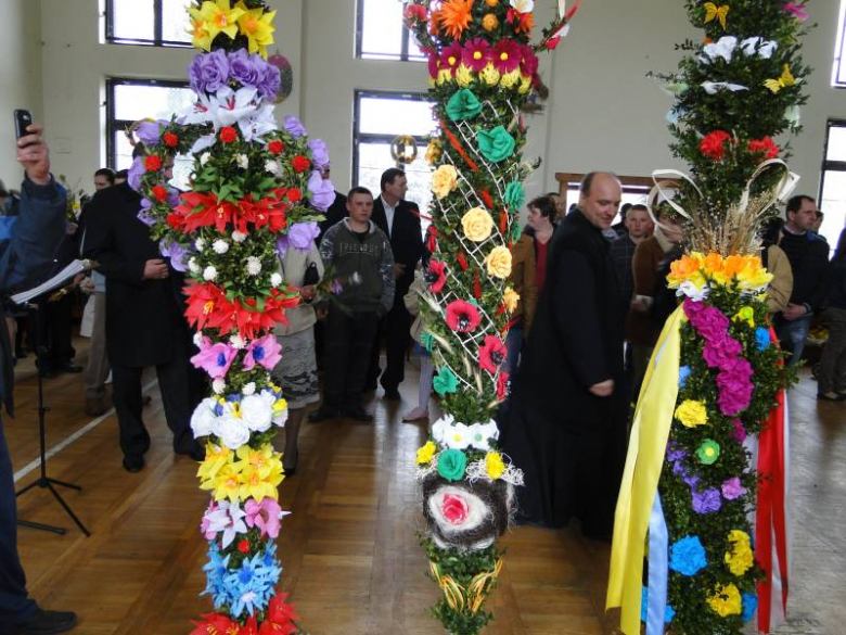 Konkurs na palmę wielkanocną - Piersno 2011