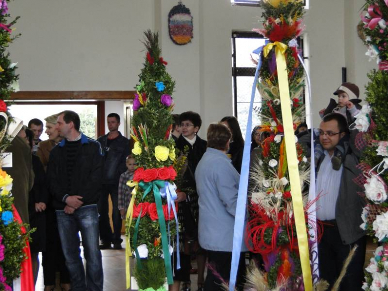 Konkurs na palmę wielkanocną - Piersno 2011