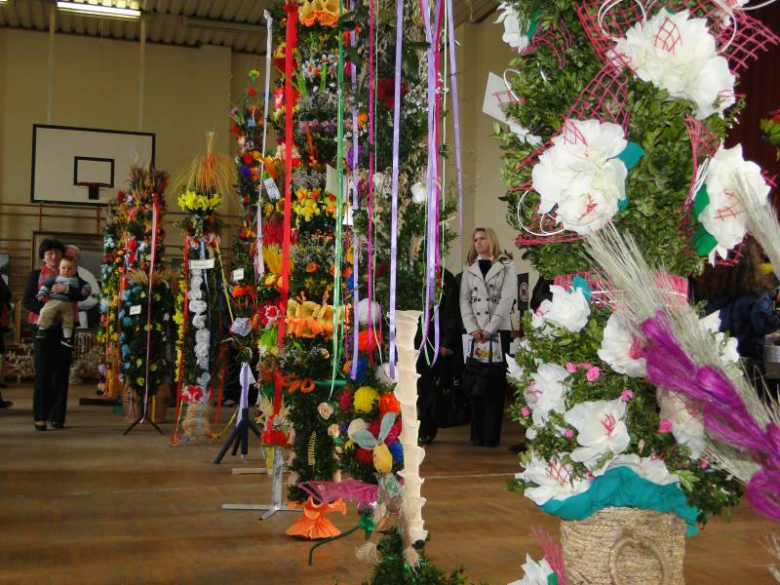 Konkurs na palmę wielkanocną - Piersno 2011
