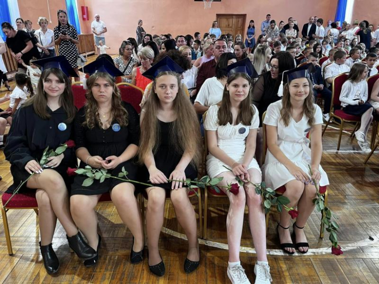Zakończenie roku szkolnego w Szkole Podstawowej w  Mieczkowie