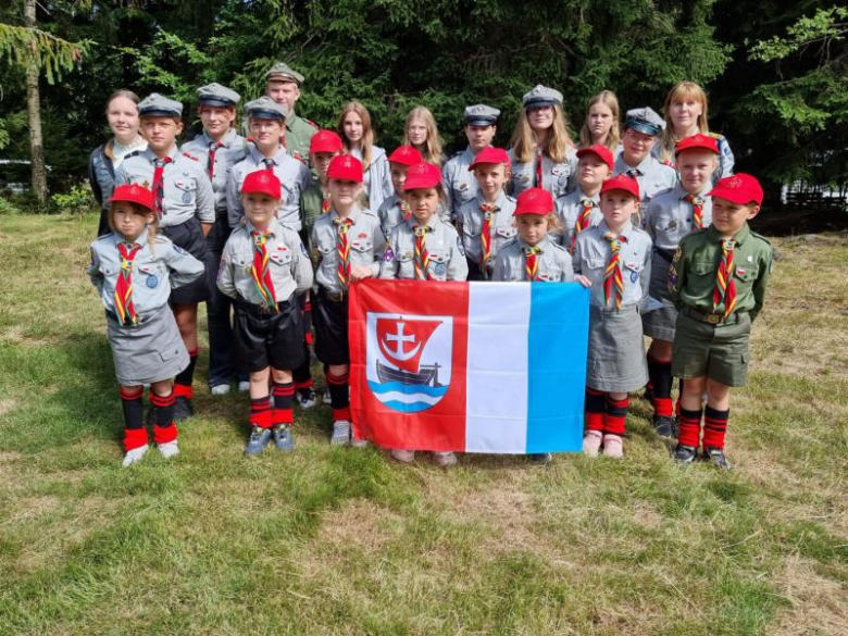3. Malczycki Szczep Harcerski Ogień na obozie w Szklarskiej Porębie