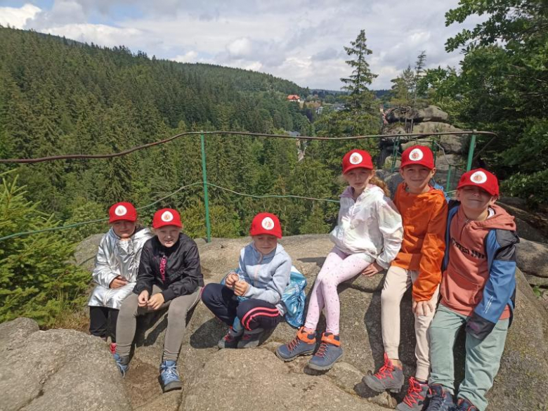 3. Malczycki Szczep Harcerski Ogień na obozie w Szklarskiej Porębie