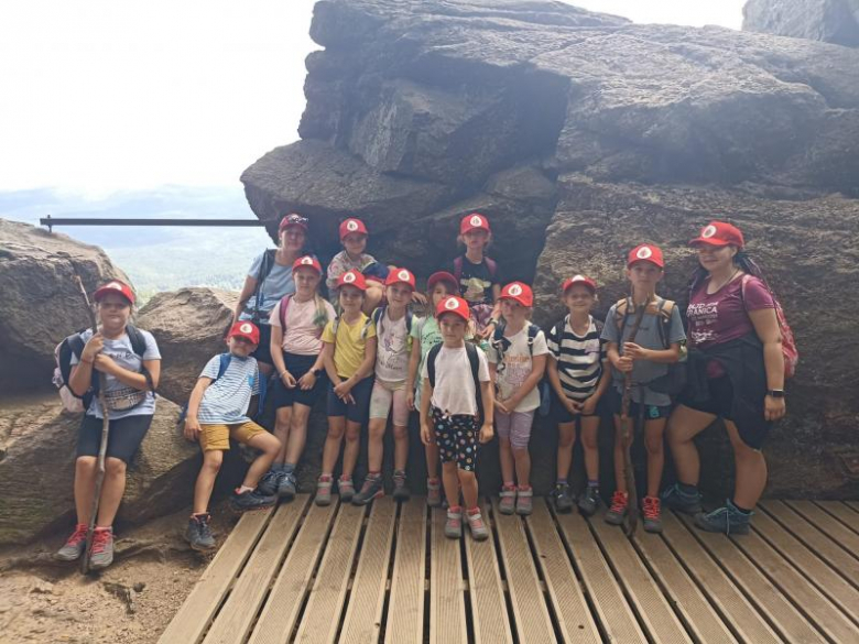 3. Malczycki Szczep Harcerski Ogień na obozie w Szklarskiej Porębie