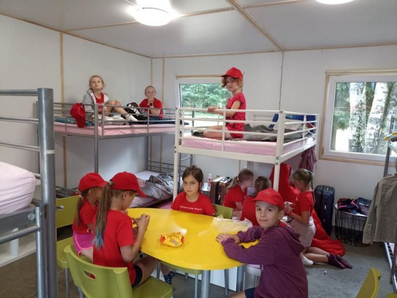 3. Malczycki Szczep Harcerski Ogień na obozie w Szklarskiej Porębie