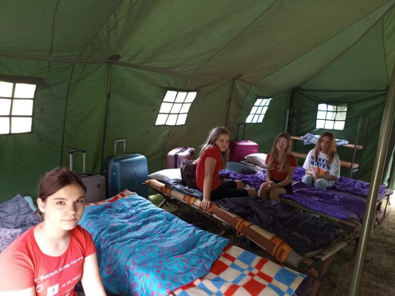 3. Malczycki Szczep Harcerski Ogień na obozie w Szklarskiej Porębie