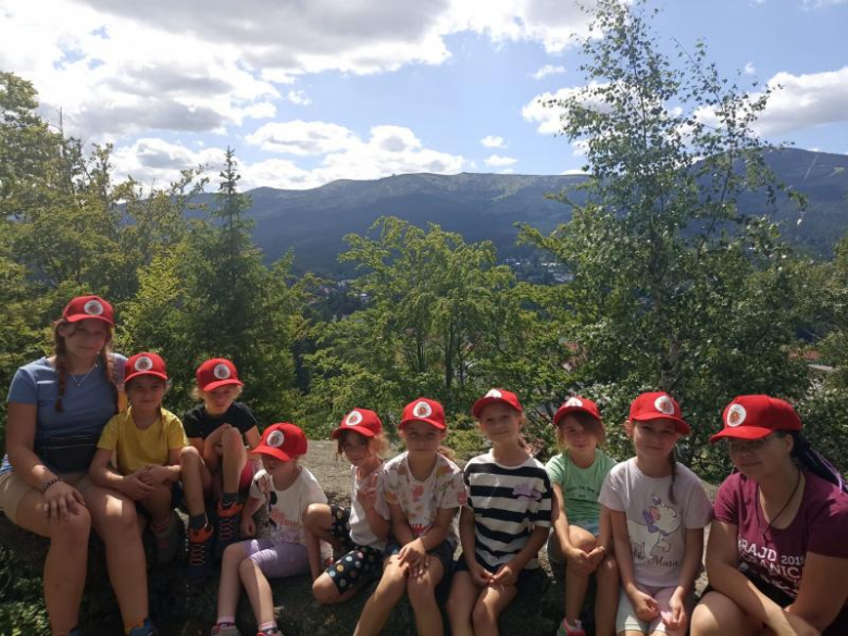 3. Malczycki Szczep Harcerski Ogień na obozie w Szklarskiej Porębie