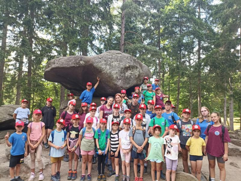 3. Malczycki Szczep Harcerski Ogień na obozie w Szklarskiej Porębie