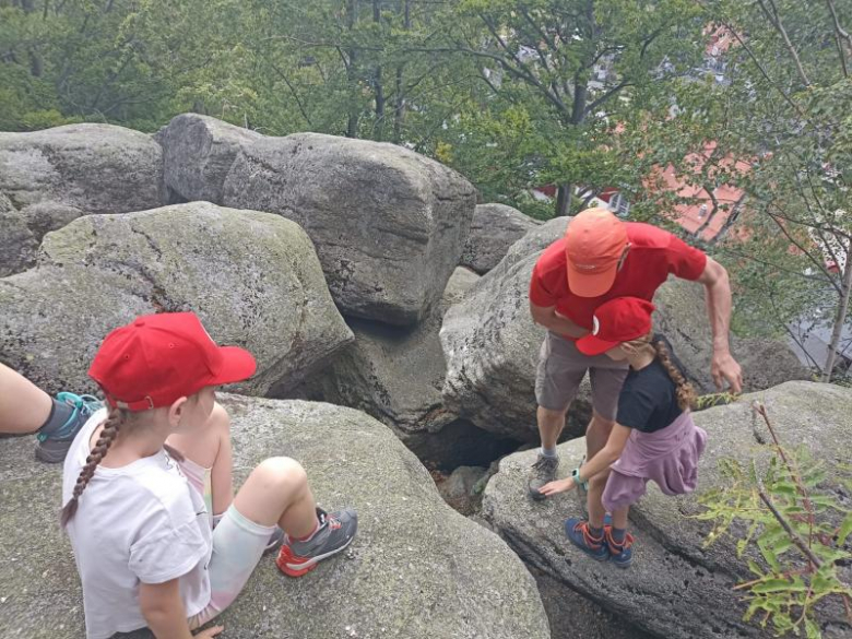 3. Malczycki Szczep Harcerski Ogień na obozie w Szklarskiej Porębie