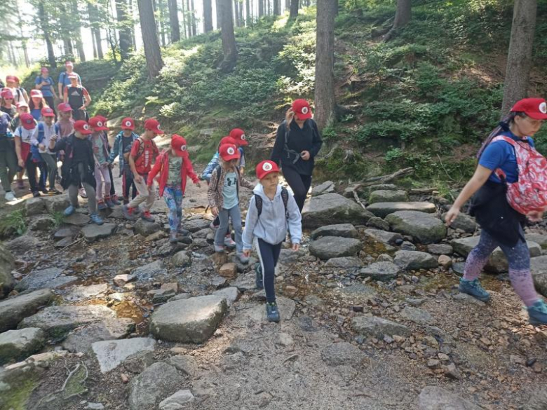 3. Malczycki Szczep Harcerski Ogień na obozie w Szklarskiej Porębie