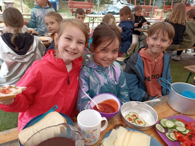 3. Malczycki Szczep Harcerski Ogień na obozie w Szklarskiej Porębie