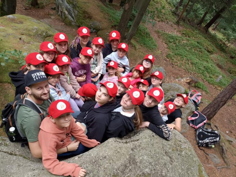 3. Malczycki Szczep Harcerski Ogień na obozie w Szklarskiej Porębie