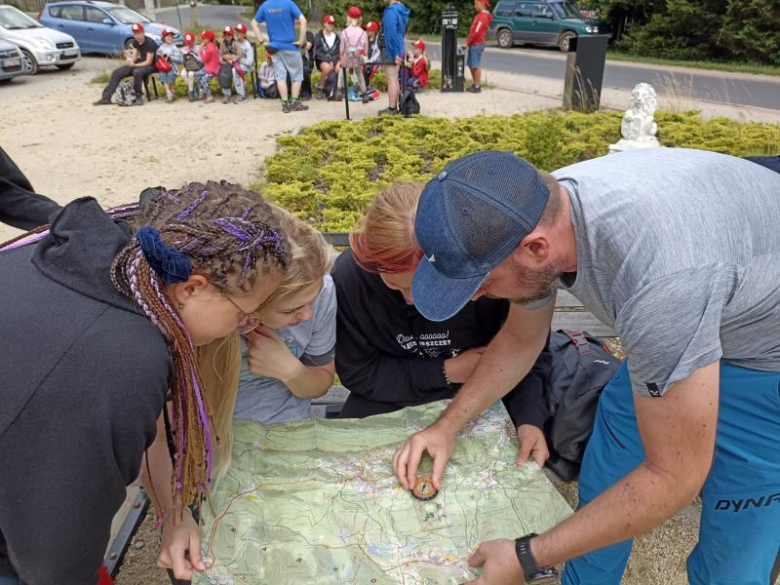 3. Malczycki Szczep Harcerski Ogień na obozie w Szklarskiej Porębie