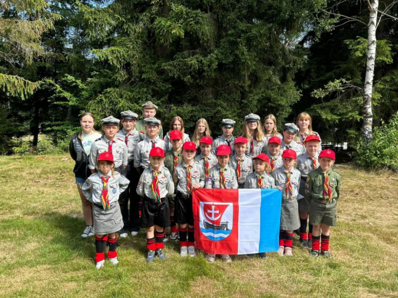 3. Malczycki Szczep Harcerski Ogień na obozie w Szklarskiej Porębie