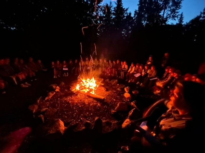 3. Malczycki Szczep Harcerski Ogień na obozie w Szklarskiej Porębie