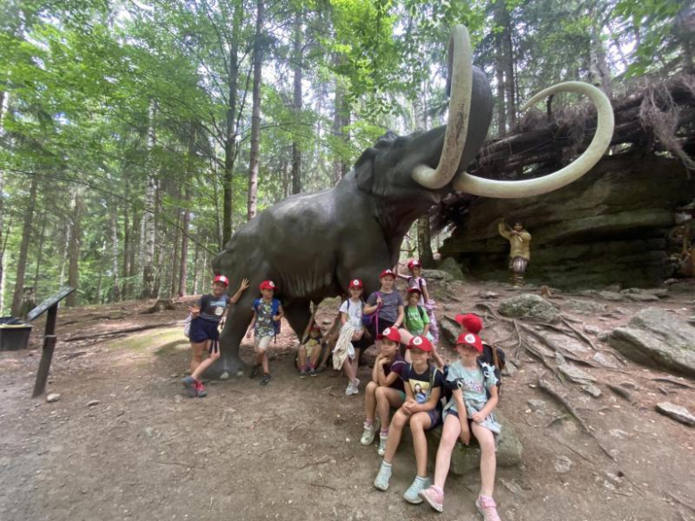 3. Malczycki Szczep Harcerski Ogień na obozie w Szklarskiej Porębie