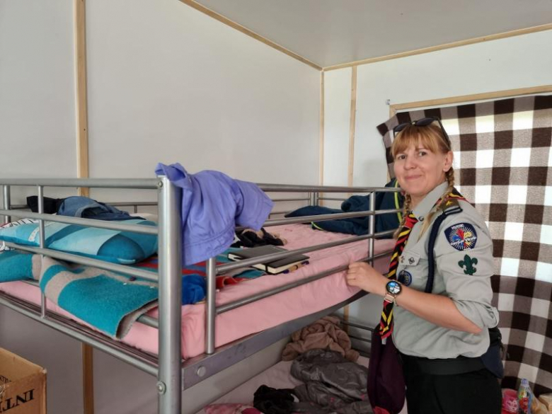 3. Malczycki Szczep Harcerski Ogień na obozie w Szklarskiej Porębie