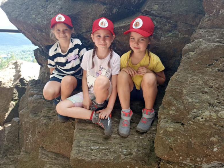 3. Malczycki Szczep Harcerski Ogień na obozie w Szklarskiej Porębie