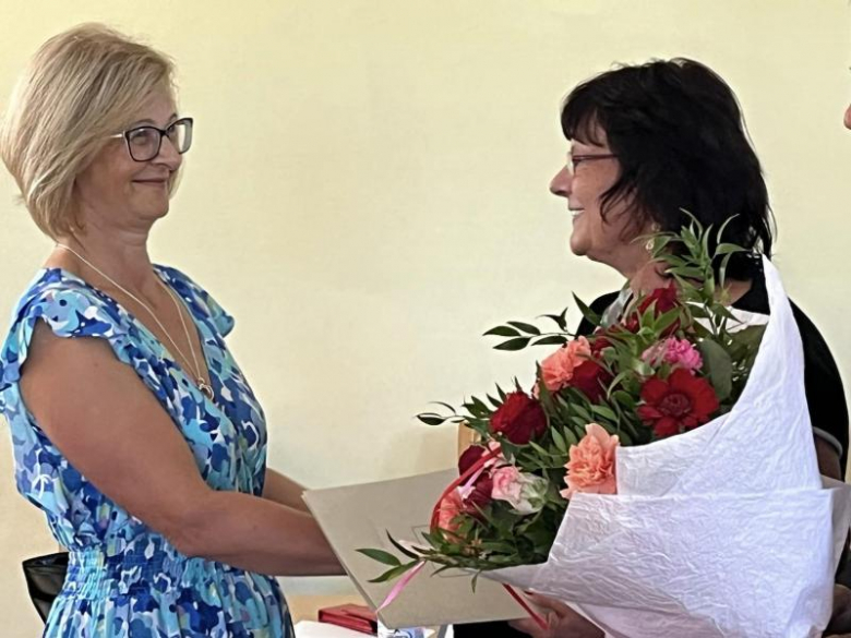 Podziękowania dla Gogusławy Szopy za długoletnią współpracę