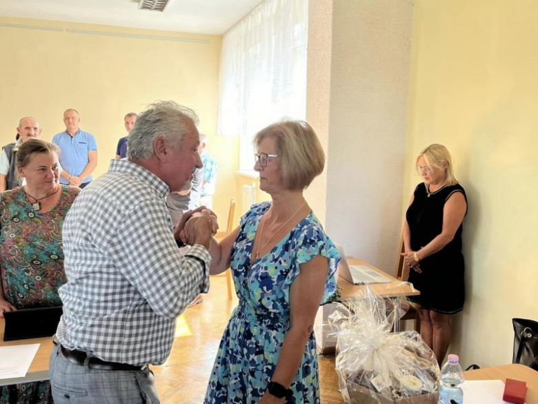 Podziękowania dla Gogusławy Szopy za długoletnią współpracę