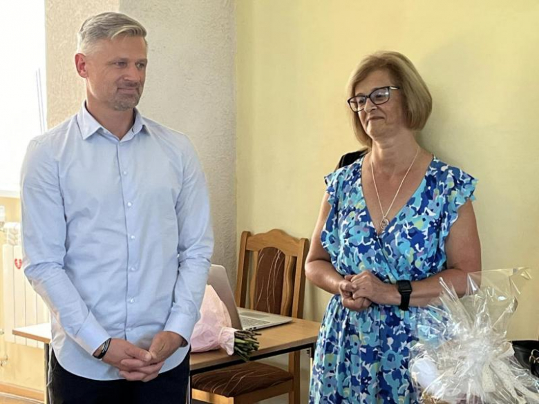 Podziękowania dla Gogusławy Szopy za długoletnią współpracę