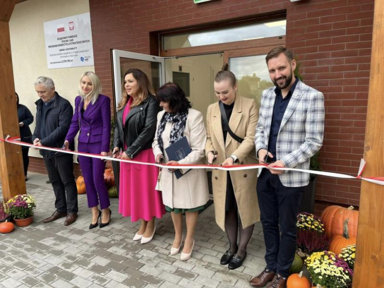 Otwarto nowo wybudowaną świetlicę wiejską w Chmielowie