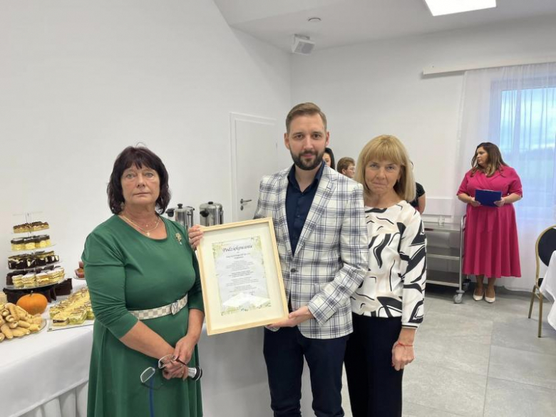 Otwarto nowo wybudowaną świetlicę wiejską w Chmielowie