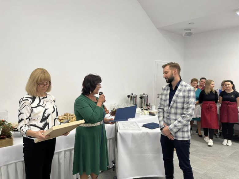 Otwarto nowo wybudowaną świetlicę wiejską w Chmielowie