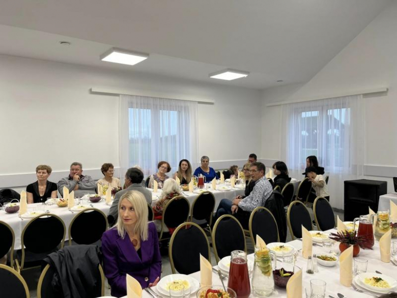 Otwarto nowo wybudowaną świetlicę wiejską w Chmielowie