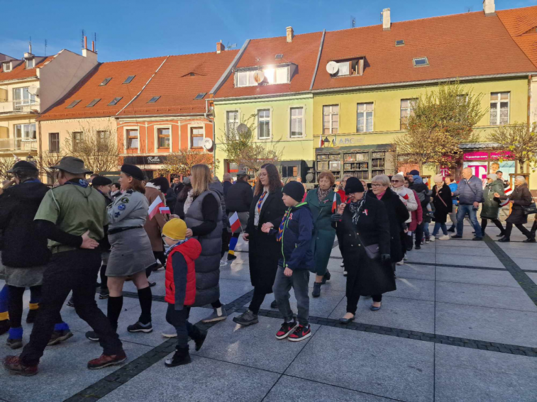 Uroczyste obchody Święta Niepodległości w Środzie Śląskiej
