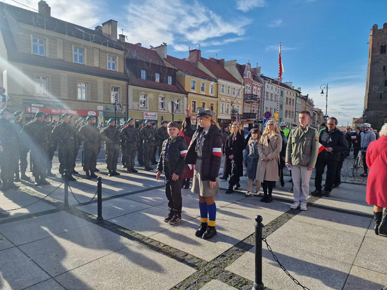 Uroczyste obchody Święta Niepodległości w Środzie Śląskiej