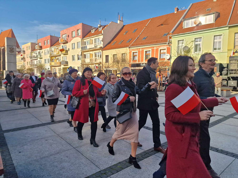 Uroczyste obchody Święta Niepodległości w Środzie Śląskiej