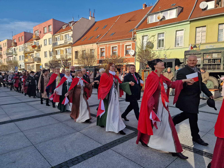 Uroczyste obchody Święta Niepodległości w Środzie Śląskiej