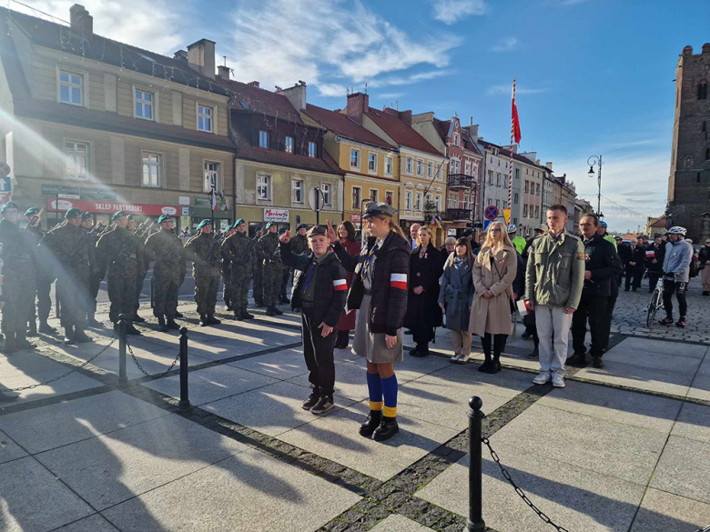 Uroczyste obchody Święta Niepodległości w Środzie Śląskiej